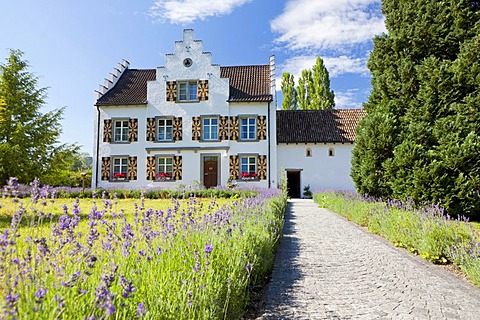 Werd Monastery on Werd Island, Stein am Rhein, Switzerland, Europe, PublicGround