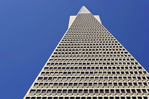 Transamerica Pyramid, skyscraper, Financial District, San Francisco, California, United States of America, USA, PublicGround