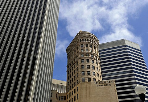 Hobart Building, skyscrapers, 595 Market Street, 44 Montgomery Building, San Francisco, California, United States of America, USA, PublicGround
