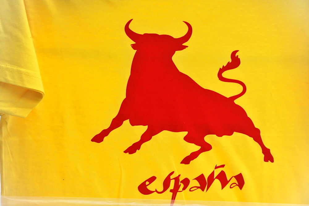 Shirt, souvenir, Las Ventas bullring, Madrid, Spain, Europe