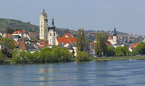 Krems an der Donau, Danube river, Wachau Region, Lower Austria, Austria, Europe