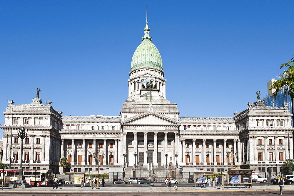 Argentinean National Congress, Plaza del Congreso, Buenos Aires, Argentina, South America