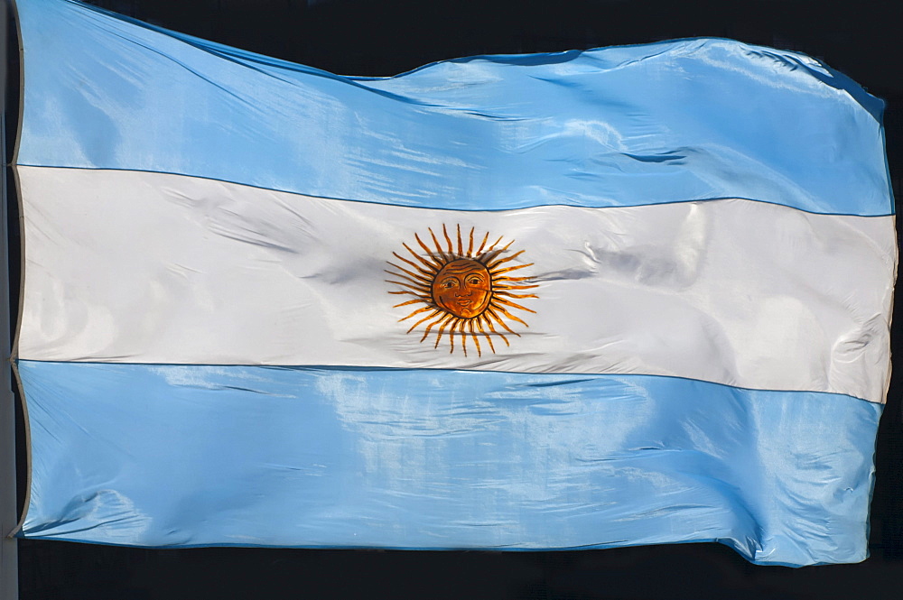 Argentinean flag, Buenos Aires, Argentina, South America