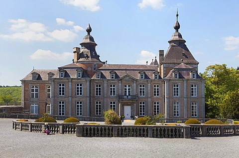 Chateau de Modave palace, Modave, province of Liege, Belgium, Europe