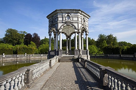 The Temple of Hercules, Enghien Park, Province of Hainaut, Wallonie, Belgium, Europe