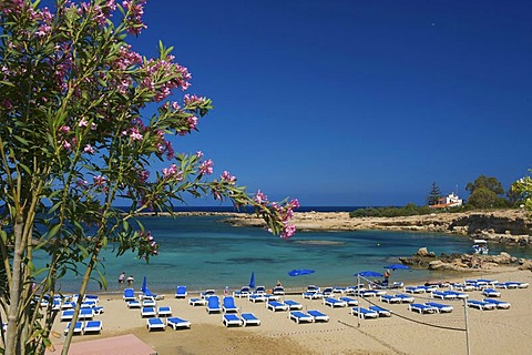 Beach of Protaras in Ayia Napa, Southern Cyprus, Cyprus