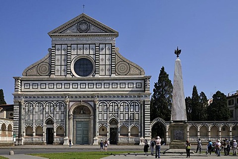 Santa Maria Novella church in Florence, Tuscany, Italy, Europe