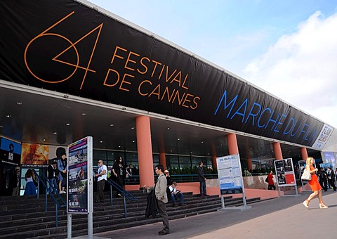 Exhibition centre, International Film Festival, Cannes, Cote d'Azur, France, Europe