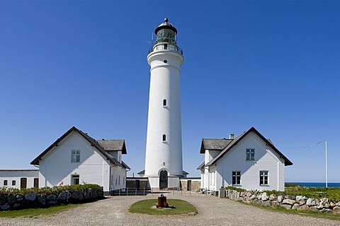 The lighthouse at Hirtshals, Northern Jutland, Denmark, Europe