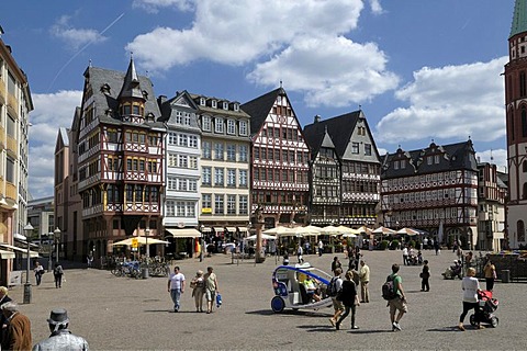 Roemer Square, Frankfurt am Main, Hesse, Germany, Europe