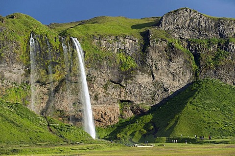Seljalandsfoss waterfall, southern Iceland, Europe