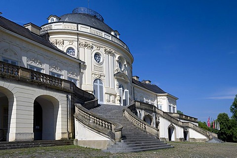 Schloss Solitude or Castle Solitude, Stuttgart-West, Stuttgart, Swabia, Baden-Wuerttemberg, Germany, Europe