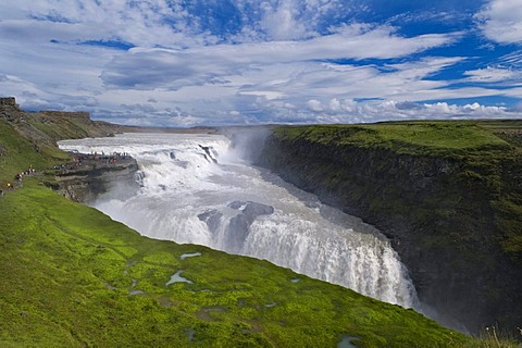 Gullfoss waterfall, Iceland, Europe