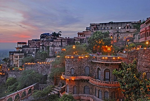 Heritage Hotel Neemrana Fort, Rajasthan, North India, India, Asia