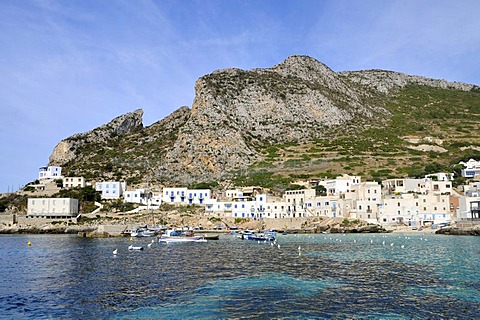 Levanzo, Aegadian Islands, Sicily, Italy, Europe