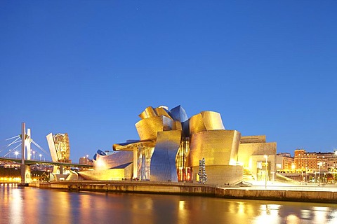 Guggenheim Museum, Bilbao, Basque Country, Spain, Europe