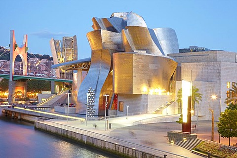 Guggenheim Museum, Bilbao, Basque Country, Spain, Europe