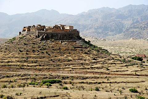 Kasbah in the Anti-Atlas Mountains, Morocco, North Africa, Africa