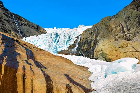 Briksdal glacier, Norway, Europe