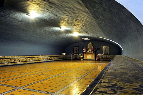 Catacombs, burial place for monks, in the Dominican convent of Nuestra Senora del Rosario, Lima, UNESCO World Heritage Site, Peru, South America