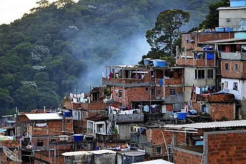 Favela, slums, Rocinha, Rio de Janeiro, Brazil, South America