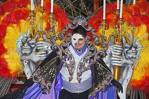 Dancer at the Gualeguaychu Carnival, Entre Rios Province, Argentina, Latin America