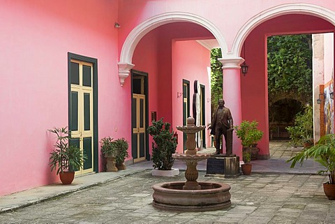 Casa de Benito Juarez, colonial house, Old Havana, Unesco World Heritage Site, Cuba