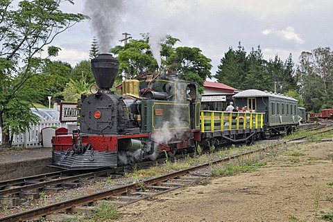 Historic railway, vintage railway, Kawakawa, Highway 1, North Island, New Zealand