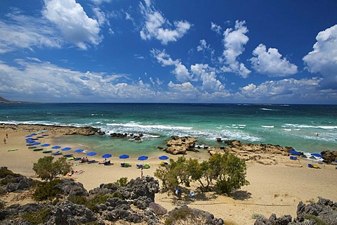 Falasarna Beach, west coast, Crete, Greece, Europe