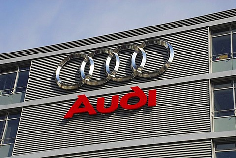 Audi factory, Ingolstadt, Bavaria, Germany, Europe