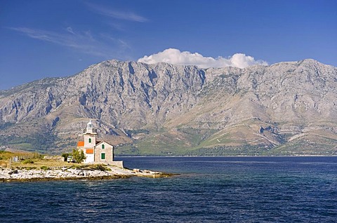 Lighthouse on the island of Hvar, Sucuraj, Dalmatia, Croatia, Europe