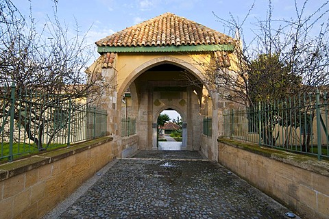 Gateway, Hala Sultan Tekke or the Mosque of Umm Haram, Larnaca, Cyprus