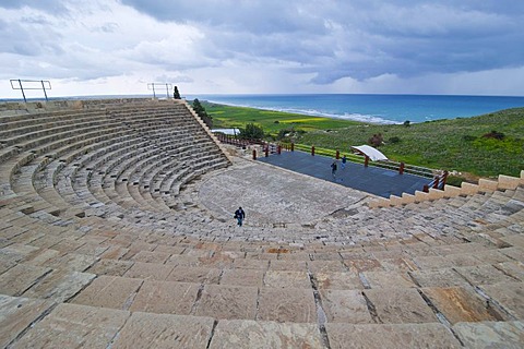 Roman archaeological site, Kourion, Cyprus