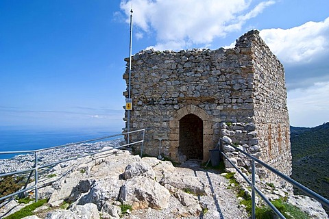 Crusader Castle of St. Hilarion, Turkish part of Cyprus