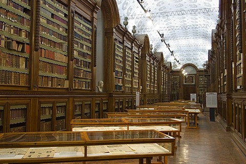 Biblioteca Palatina, Palatina Library, Parma, Emilia-Romagna, Italy, Europe