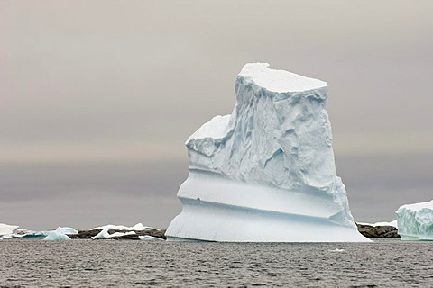 Iceberg near Pleneau Island, Lemaire Channel, Antarctic Peninsula, Antarctica