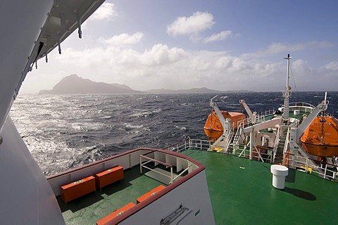 Antactic Dream navigation on rough seas near Cape Horn, Tierra del Fuego, Drake Passage, Antarctic Ocean, Patagonia, Chile, South America