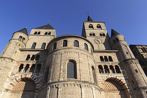 Trier Cathedral, the oldest Episcopal church in Germany, Trier, Rhineland-Palatinate, Germany, Europe