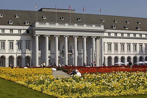 Bundesgartenschau 2011, Federal Garden Show 2011, in front of the Electoral Palace in Koblenz, Rhineland-Palatinate, Germany, Europe