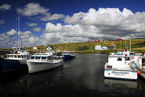 Margaree Harbour on the west coast of Cape Breton, Nova Scotia, Canada, North America