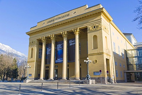 Landestheater, Tyrolean State Theatre, Innsbruck, Tyrol, Austria, Europe