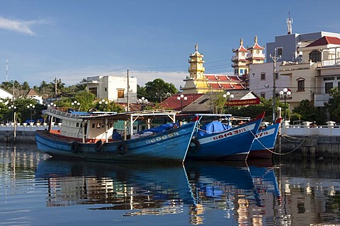 Doung Dong Town on the island of Phu Quoc, Vietnam, Asia