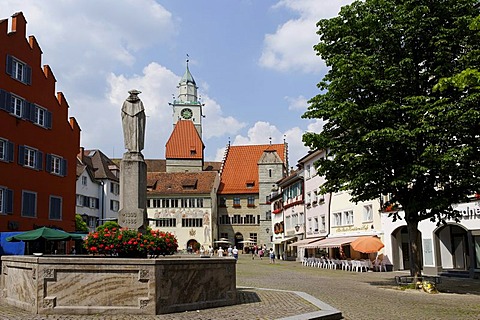 St. Nikolaus Munster, Ueberlingen on Lake Constance, Baden-Wuerttemberg, Germany, Europe