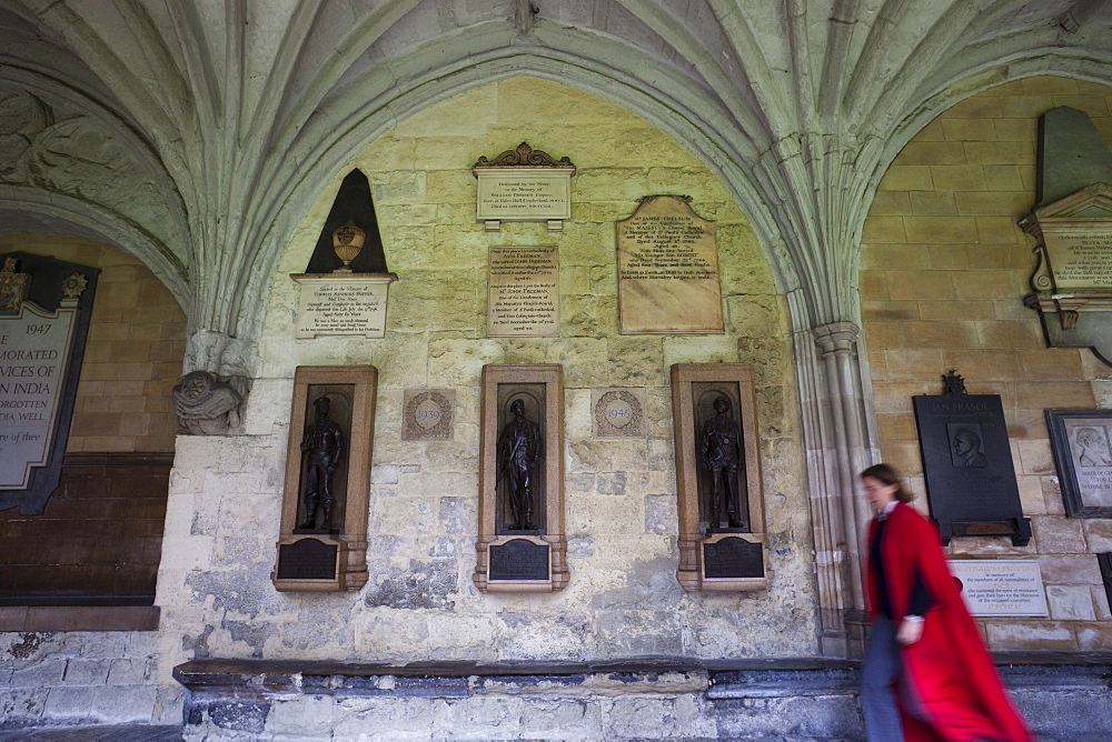 The Cloisters, Westminster Abbey, London, England, United Kingdom, Europe