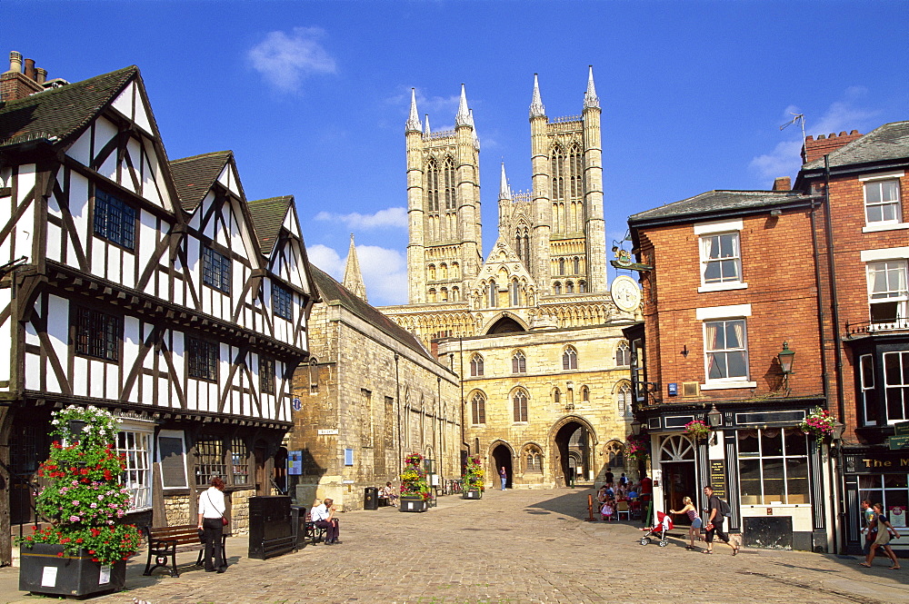 Lincoln Cathedral, Lincoln, Lincolnshire, England, United Kingdom, Europe