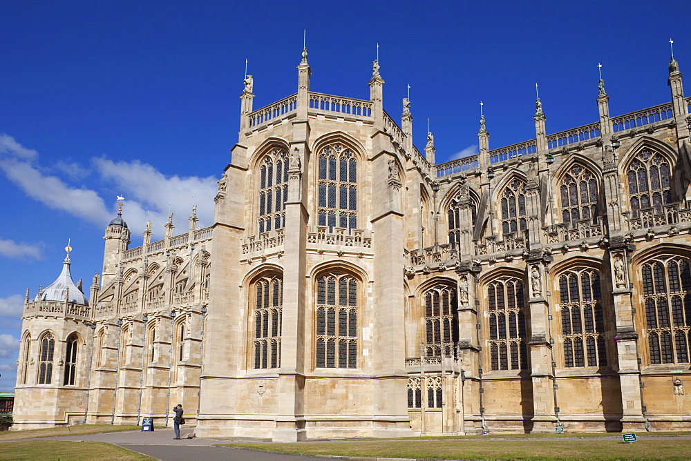 St. George's Chapel, Windsor Castle, Windsor, Berkshire, England, United Kingdom, Europe