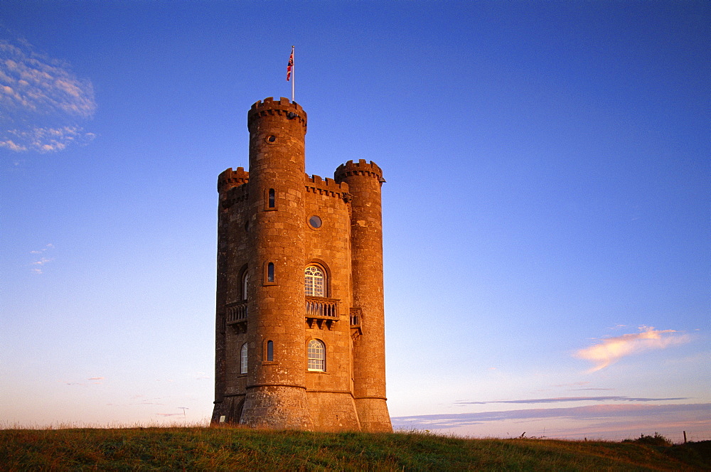 Broadway Tower, Cotswolds, Worcestershire, England, United Kingdom, Europe