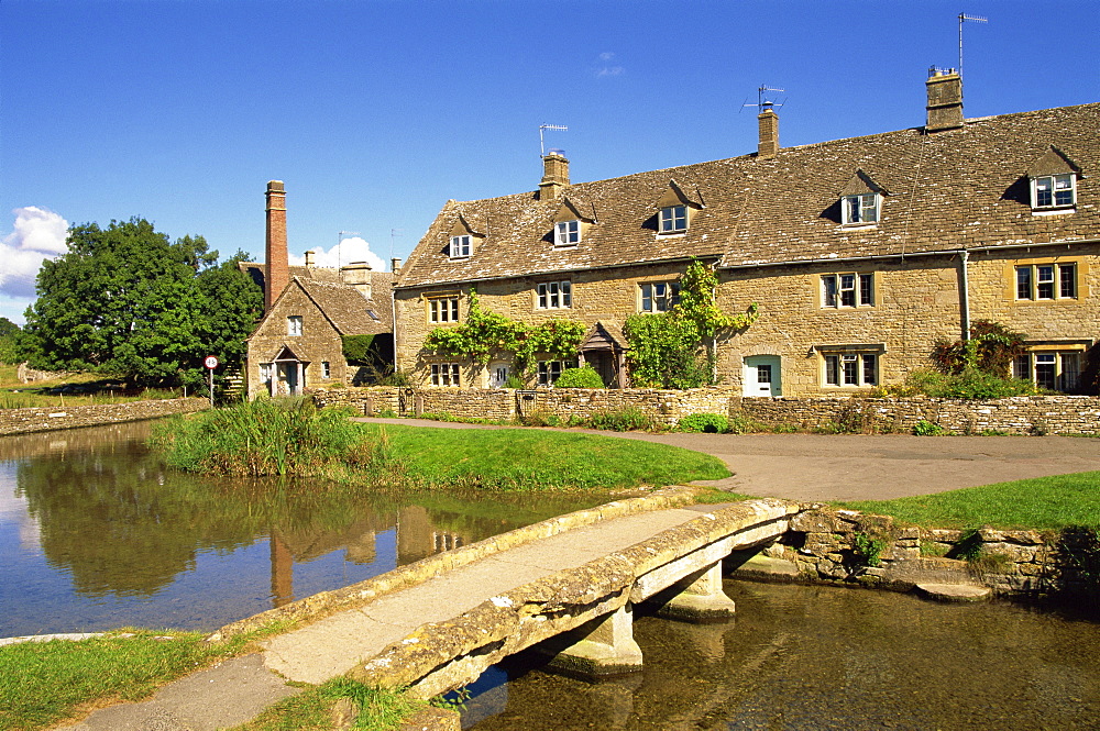 Upper Slaughter, Cotswolds, Gloucestershire, England, United Kingdom, Europe