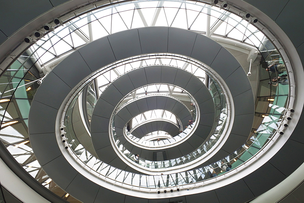 Interior of City Hall, London, England, United Kingdom, Europe