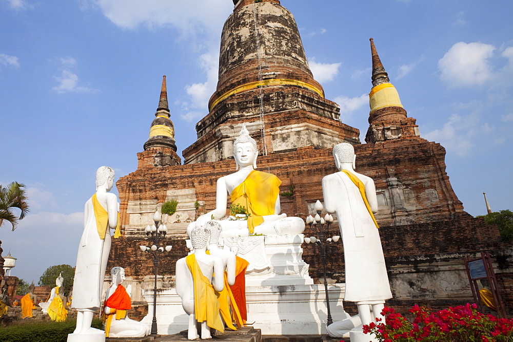 Wat Yai Chai Mongkhon, Ayutthaya Historical Park, UNESCO World Heritage Site, Ayutthaya, Thailand, Southeast Asia, Asia